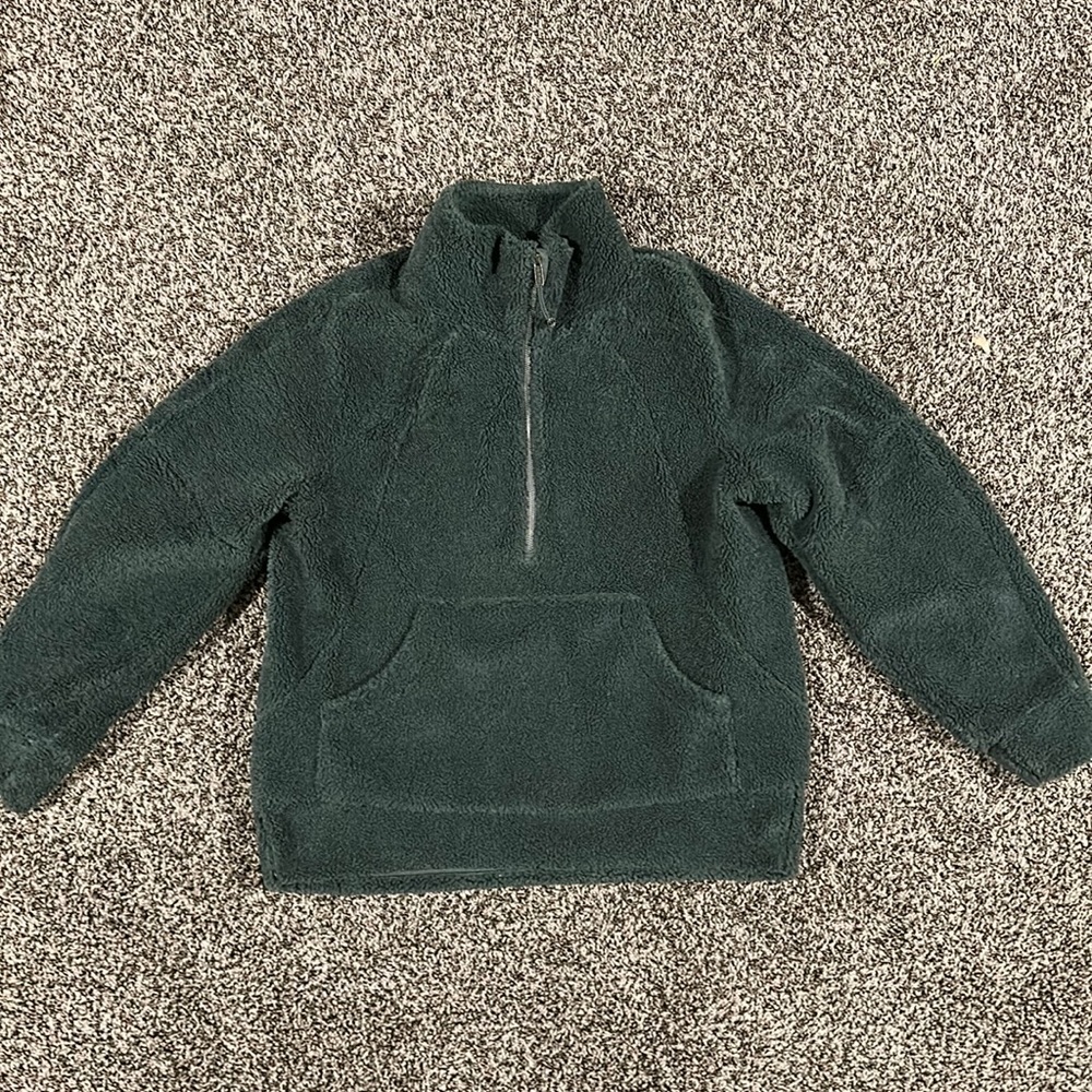 Lululemon oversized scuba fleece half zip
